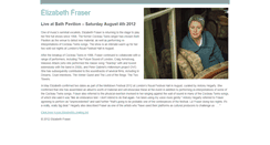 Desktop Screenshot of elizabethfraser.com